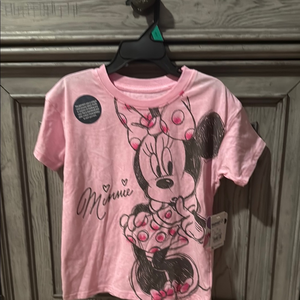 Disney Minnie Mouse Pink Kids T-Shirt